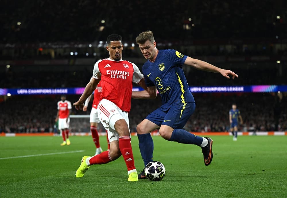 William Saliba believes Arsenal can win historic double