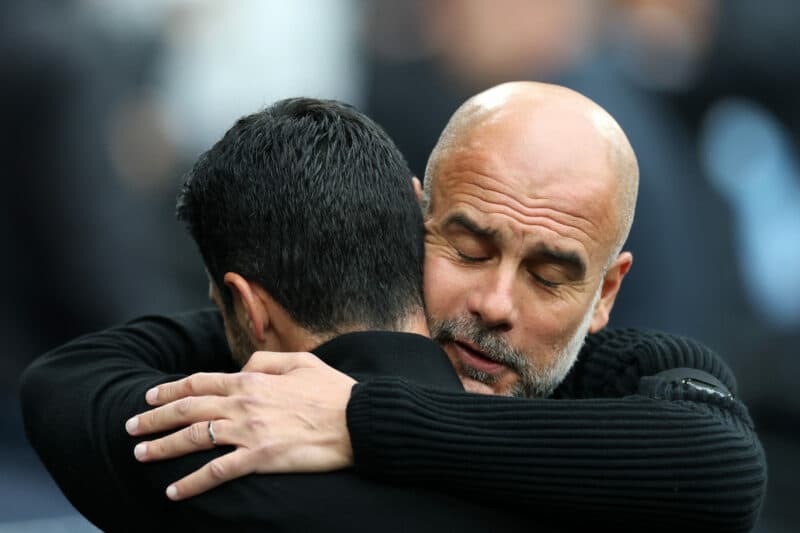 Pep Guardiola wants to stop talking about Arsenal