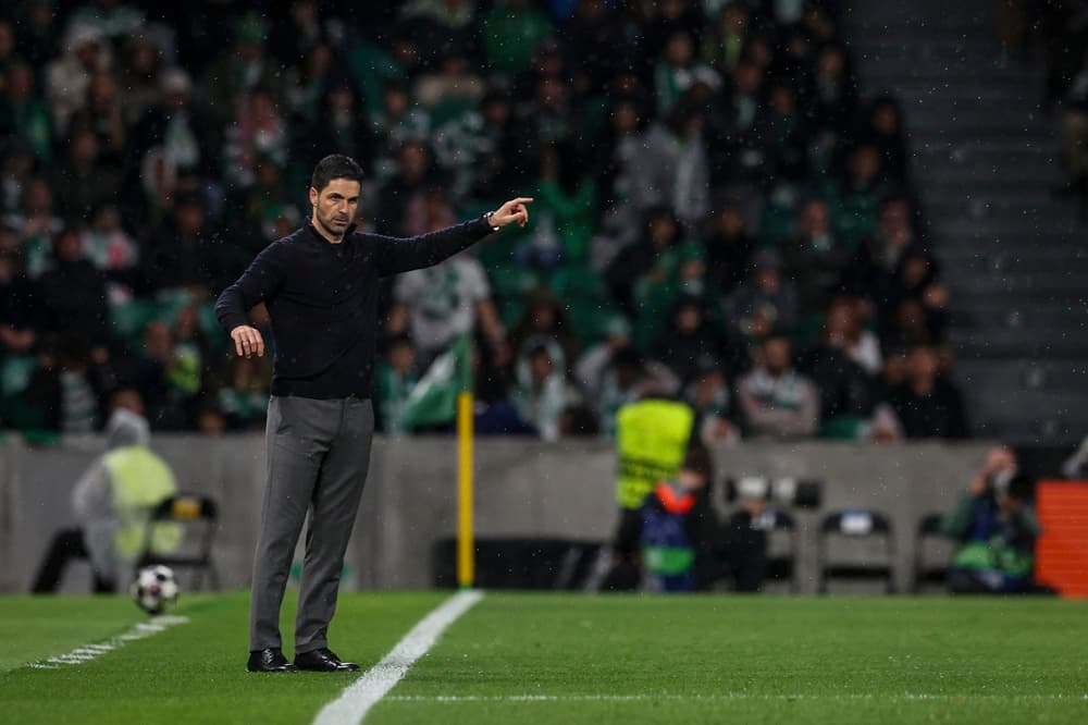 Arteta expecting changes from Sporting for Arsenal 2nd leg