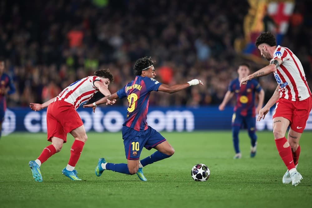 Barcelona make UEFA complaint over Atletico Madrid pitch