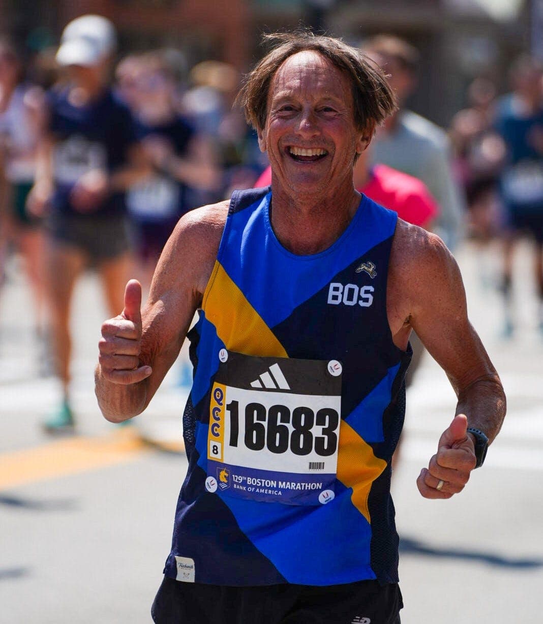 Locals at Boston Marathon: Chris Batista fastest; Jim Musante guts out his 46th