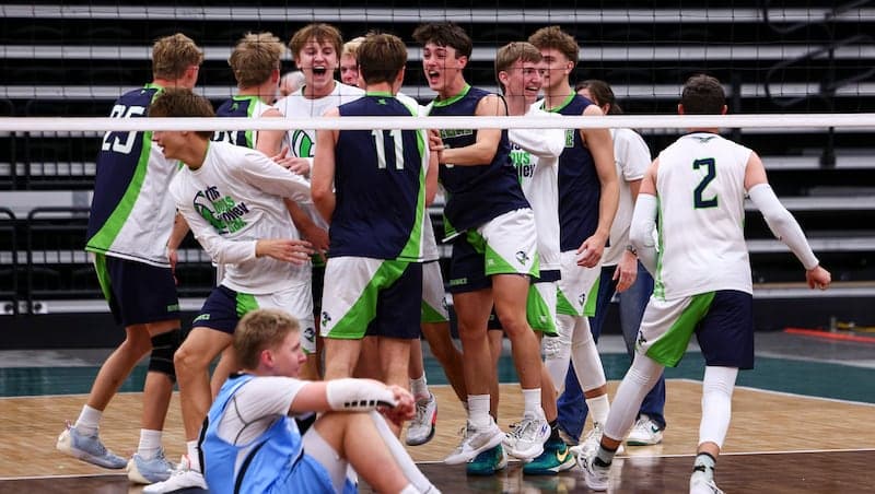 High school boys volleyball: Friday’s 4A day one recap, Mountain View, Crimson Cliffs, Pine View and Ridgeline advance to semis