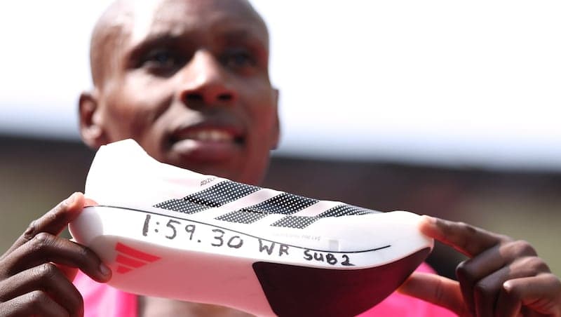 What BYU coach Ed Eyestone said about 2 runners breaking the 2-hour barrier at the London Marathon