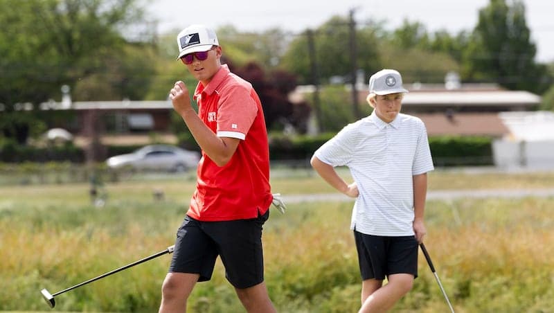 High school boys golf: Wayne rallies to win first-ever 1A boys state title, Milford’s Rhett Barnes comfortably wins medalist