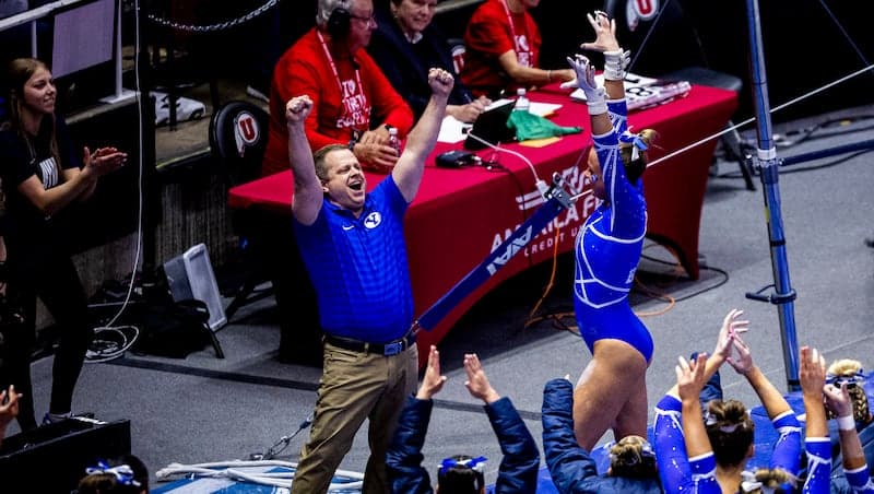 BYU searching for new gymnastics coach after not renewing Guard Young’s contract