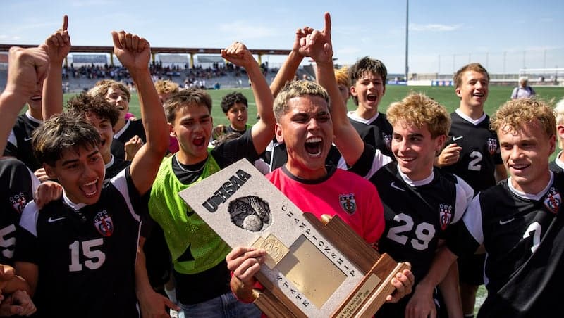 High school boys soccer: Jace Rodriguez’s late game-winner clinches Ogden a 3A 3-peat