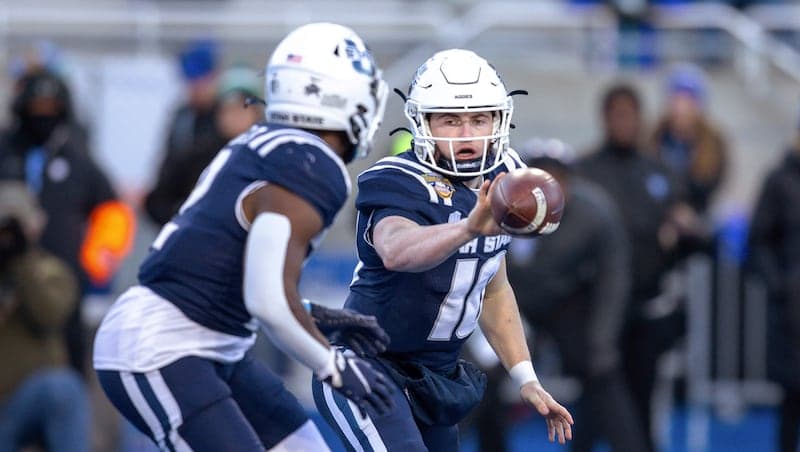 Utah State returnee and BYU transfer McCae Hillstead named Aggies’ starting quarterback