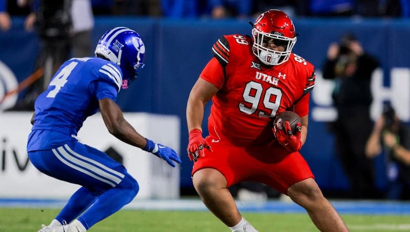 Meet Semi Taulanga, Utah’s 317-pound tight end that’s going viral