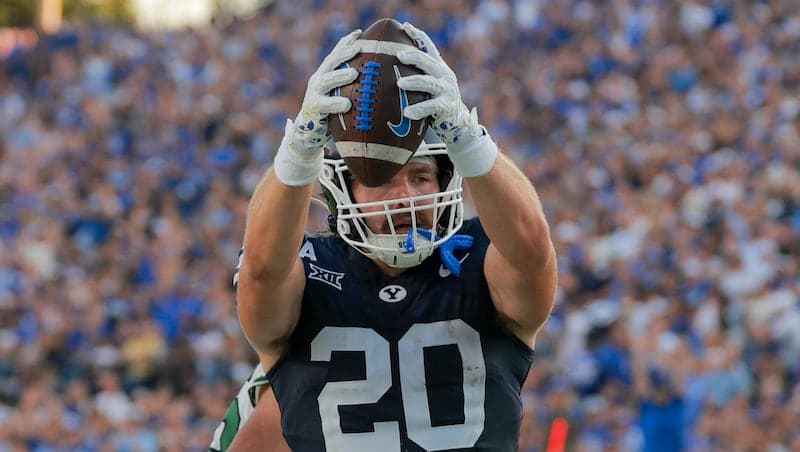 Analysis: BYU TE Carsen Ryan’s versatility and ability to adapt will serve him well with the Cleveland Browns