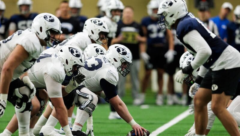 BYU’s offensive line coach envisions a big season ahead for the trenches