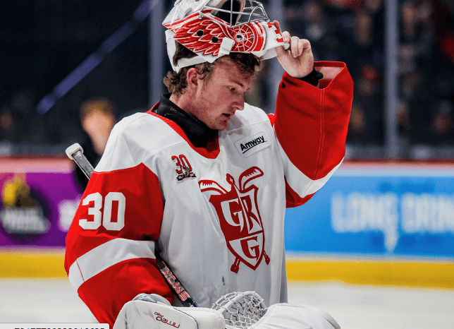 Red Wings Prospect Learning to Live Pro Lifestyle