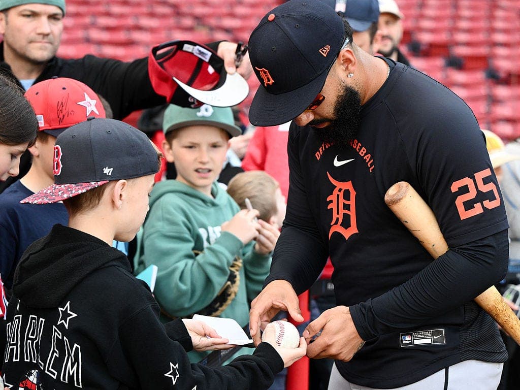 Why are the Tigers playing the Red Sox on a Monday morning?