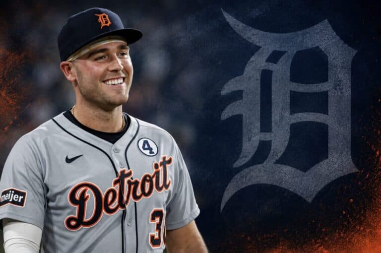 Kerry Carpenter Under Medical Evaluation After Slamming Into Wall vs. Royals