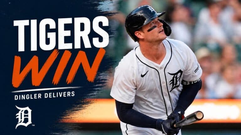 Dillon Dingler Delivers as Tigers Pitching Staff Controls Rangers