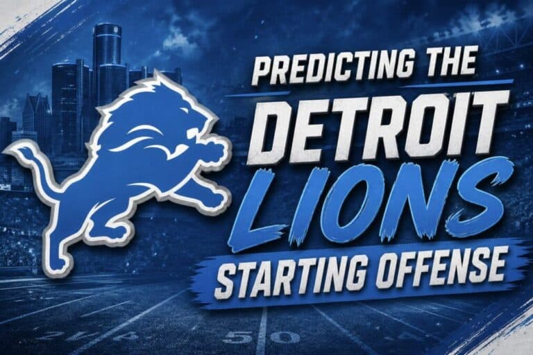 Predicting the Detroit Lions Starting Lineup Following 2026 NFL Draft