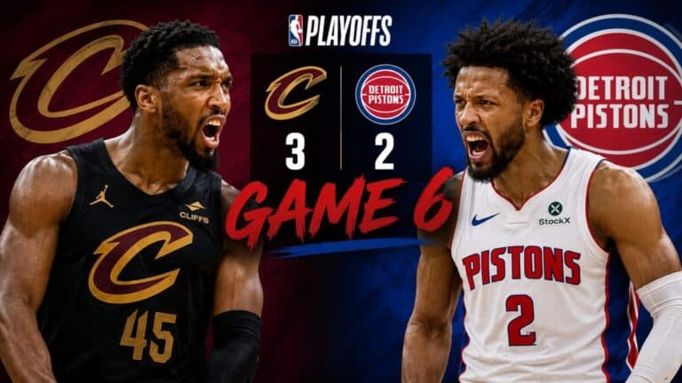Pistons vs. Cavaliers Game 6 Preview: Detroit Fights to Stay Alive in Cleveland