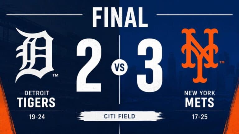 Tigers Waste Framber Valdez Gem in 10-Inning Loss to Mets as Detroit’s Slide Reaches Critical Point