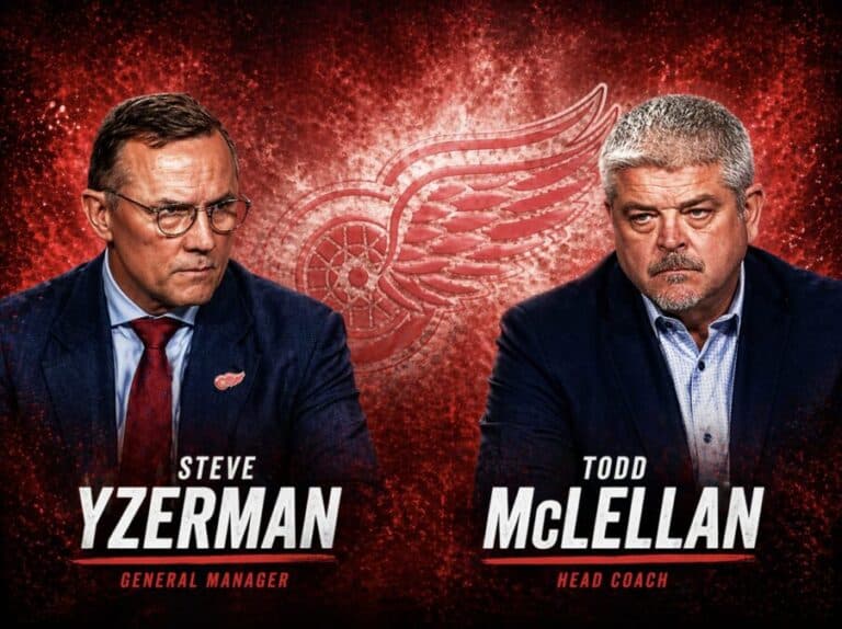 Steve Yzerman Makes Decision on Todd McLellan, Detroit Red Wings Coaching Staff