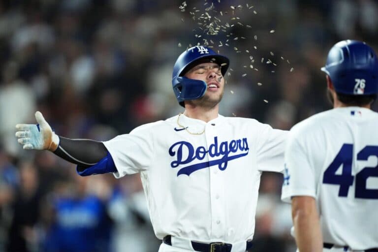 Dodgers’ Dalton Rushing Hits Massive Grand Slam After Shohei Ohtani’s Pregame Challenge