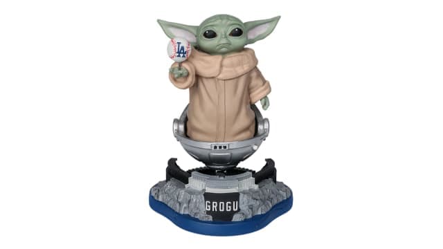 Dodgers Celebrate Star Wars Night With Exclusive Grogu Bobblehead Thursday Night