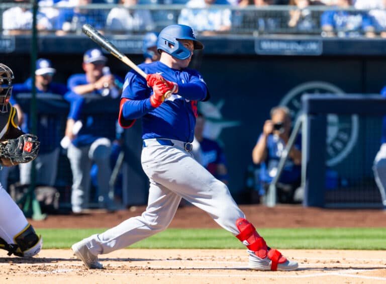 Dodgers Include Ryan Ward in Lineup for Sunday vs. Rockies