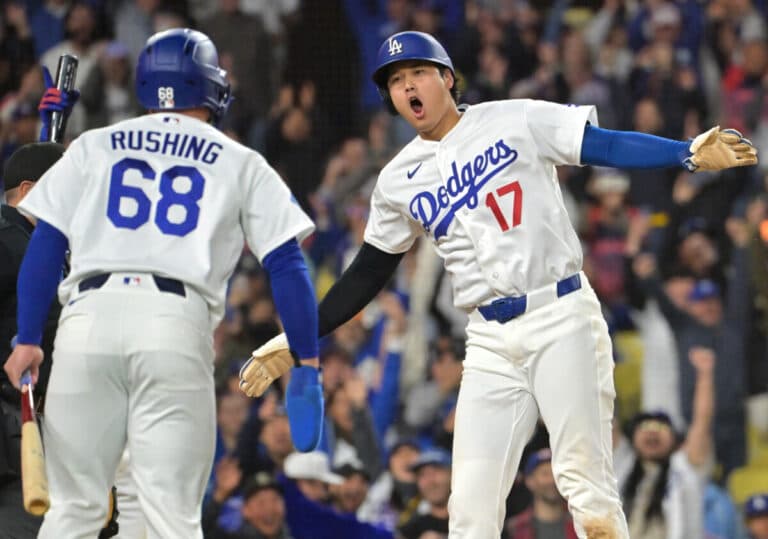 Dodgers Hold Ohtani Out of Lineup For Start, Rushing In