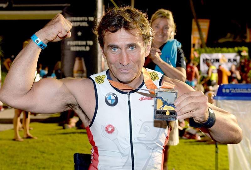 Zanardi, four-time Paralympic champion and ex-F1 driver, dies aged 59