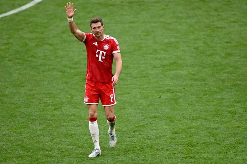 Departing Goretzka given Bayern trophy honour as Kane sets record