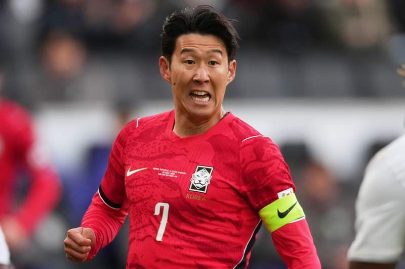 Son picked by South Korea for fourth World Cup campaign