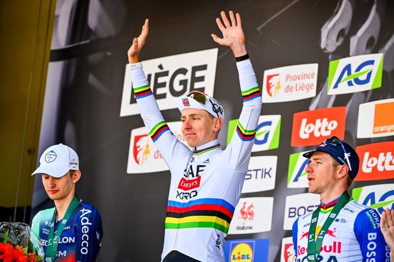 Pogačar claims fourth win at Liège-Bastogne-Liège