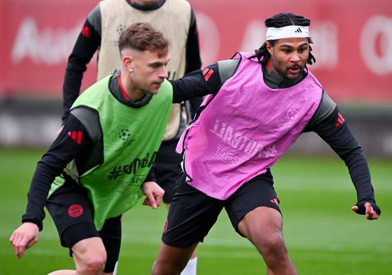 Gnabry back in training for Real match as Kimmich rallies fans
