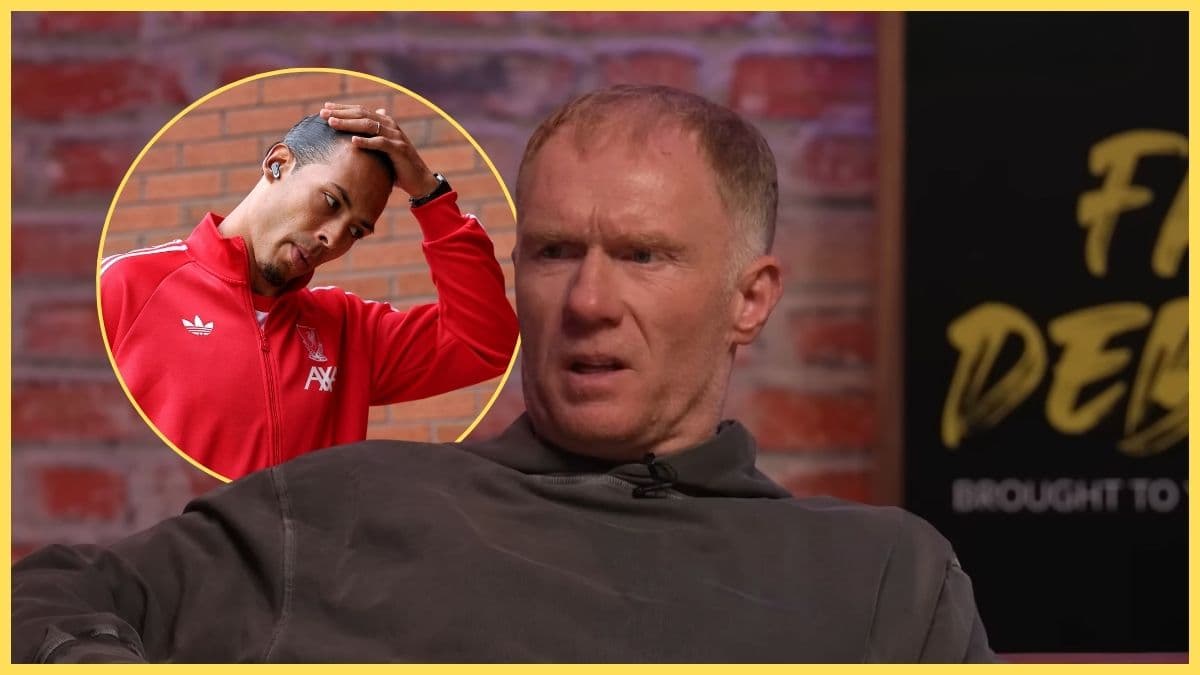 ‘Only done it for four or five years’ – Scholes on Van Dijk