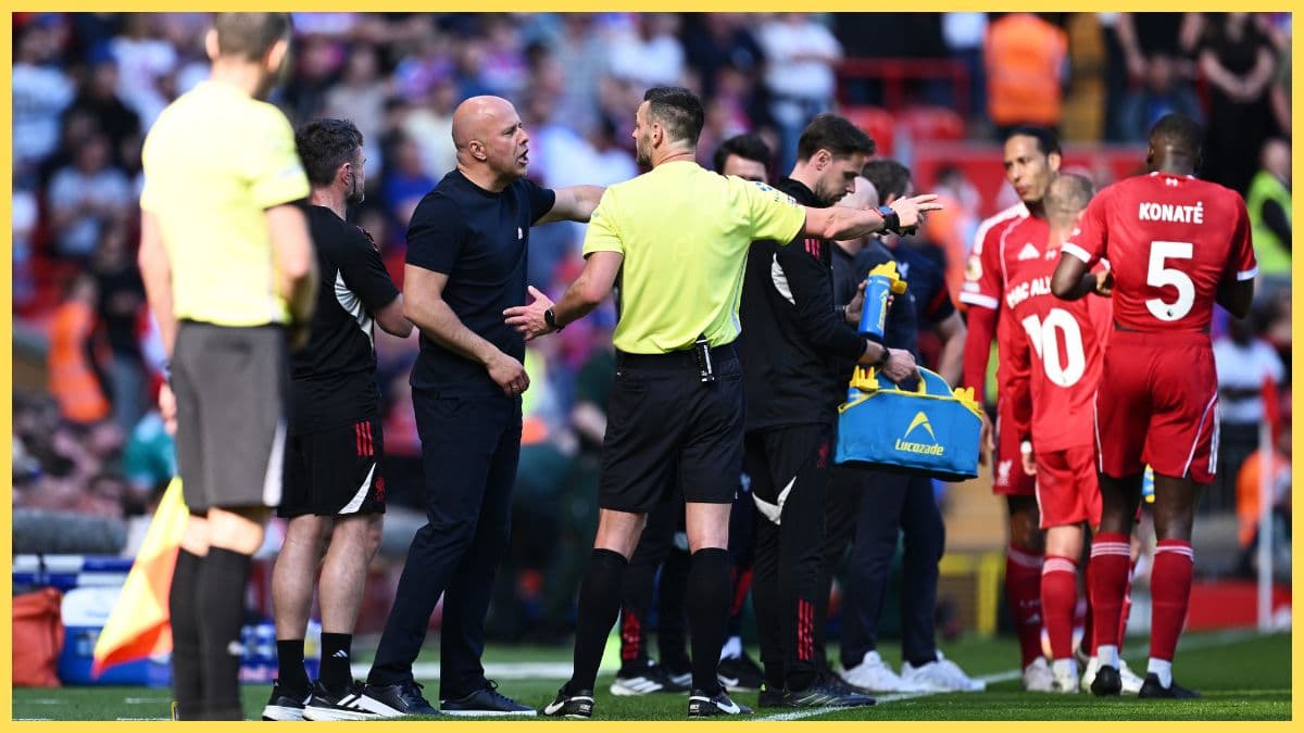 Arne Slot disagrees with Glasner over controversial Palace goal