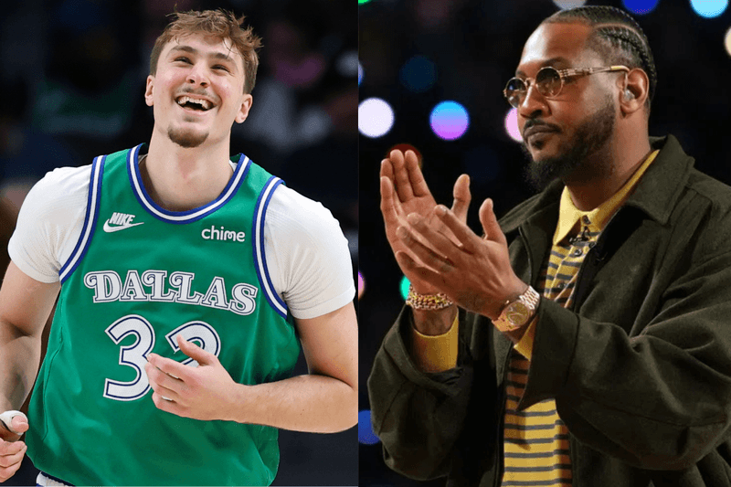 Fired Mavs Employee’s Vision Helped Cooper Flagg’s ROY Win Over Kon Knueppel, Says Carmelo Anthony