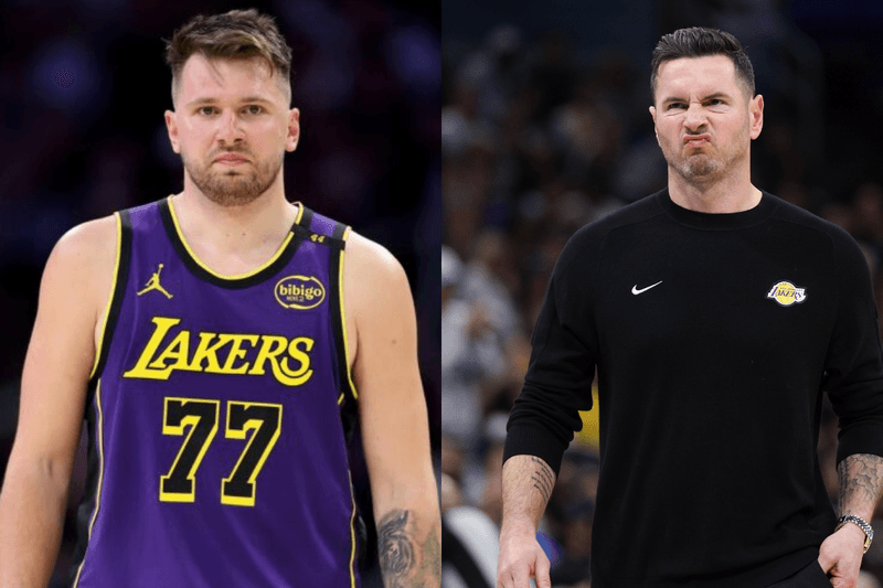 Cameras Catch Luka Doncic Failing to Hide Frustration Over JJ Redick’s Bizarre Decision as Lakers Suffer Humiliating Sweep