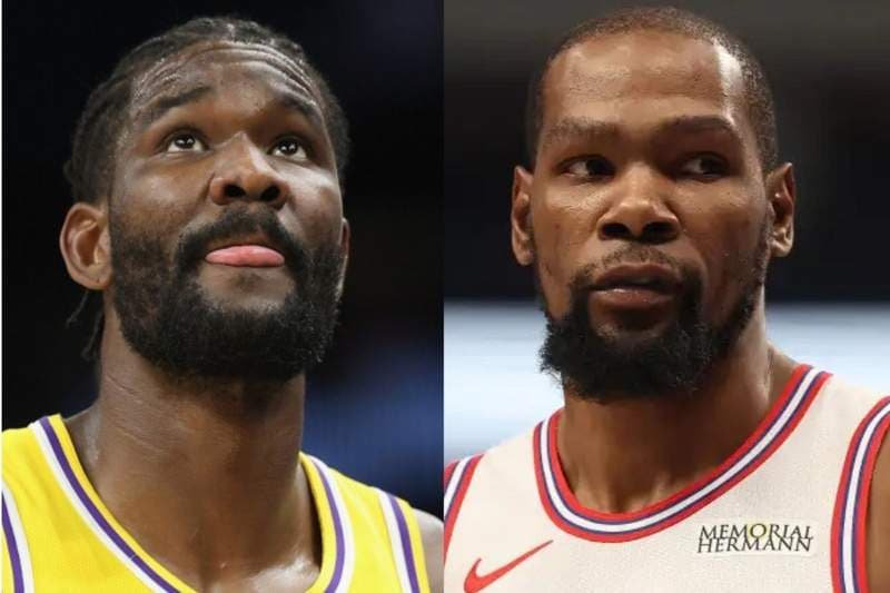 Kevin Durant Mocks Lakers Bench After DeAndre Ayton’s Controversial Ejection vs. Rockets