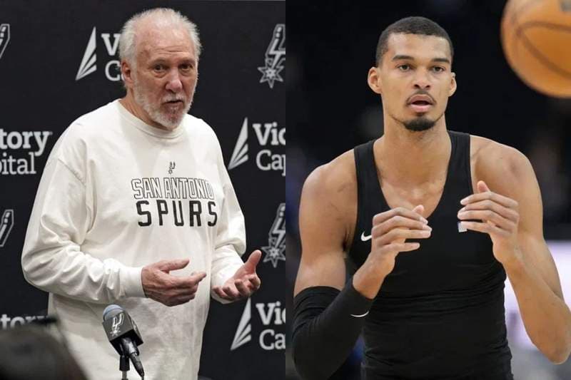 Gregg Popovich Makes Surprise Appearance After Victor Wembanyama, Spurs Drop Game 1 vs. Timberwolves, Per Insider