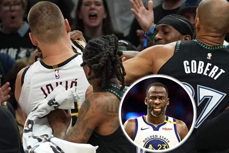 Nikola Jokic’s Mental Games on Jaden McDaniels Exposed by Draymond Green After Nuggets-Timberwolves Brawl