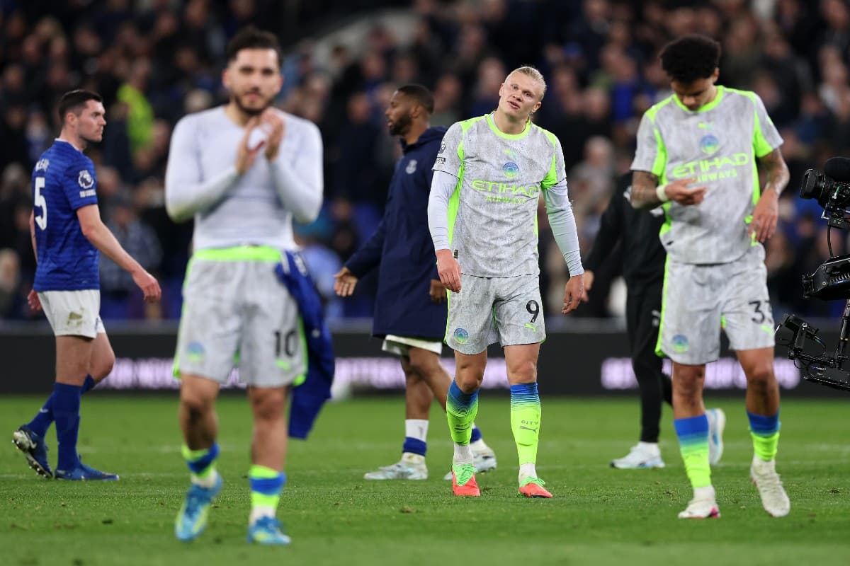 Manchester City 3 Everton 3: City player ratings as City wilt at the Hill Dickinson Stadium