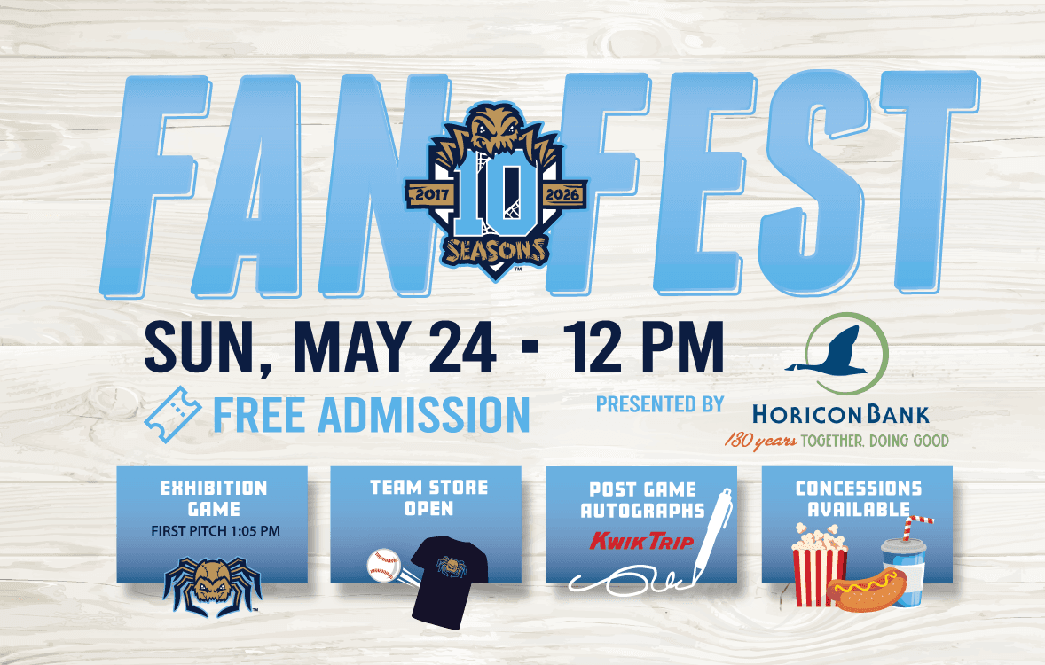 Dock Spiders to preview 2026 roster at Fan Fest May 24
