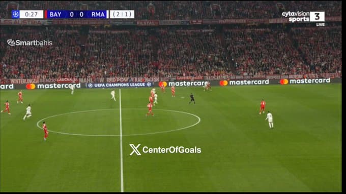 WATCH: Arda Guler punishes Bayern Munich error after 36 seconds to level tie for Real Madrid
