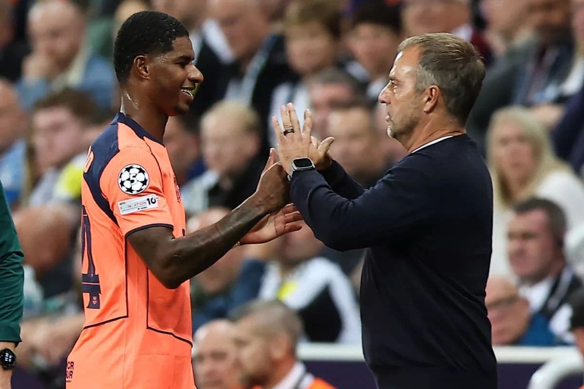 Marcus Rashford clear on Barcelona priorities as wait for Hansi Flick decision goes on