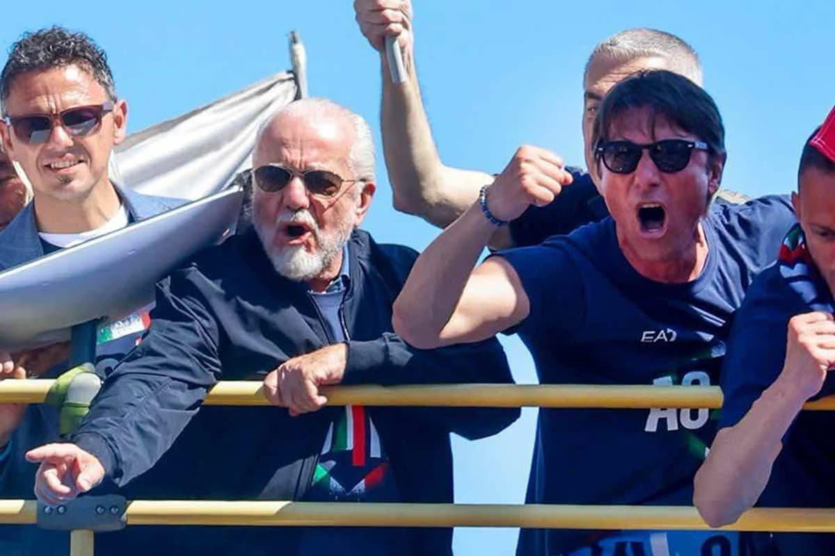 De Laurentiis insists ‘I don’t think Conte will ever abandon Napoli’ despite Italy links