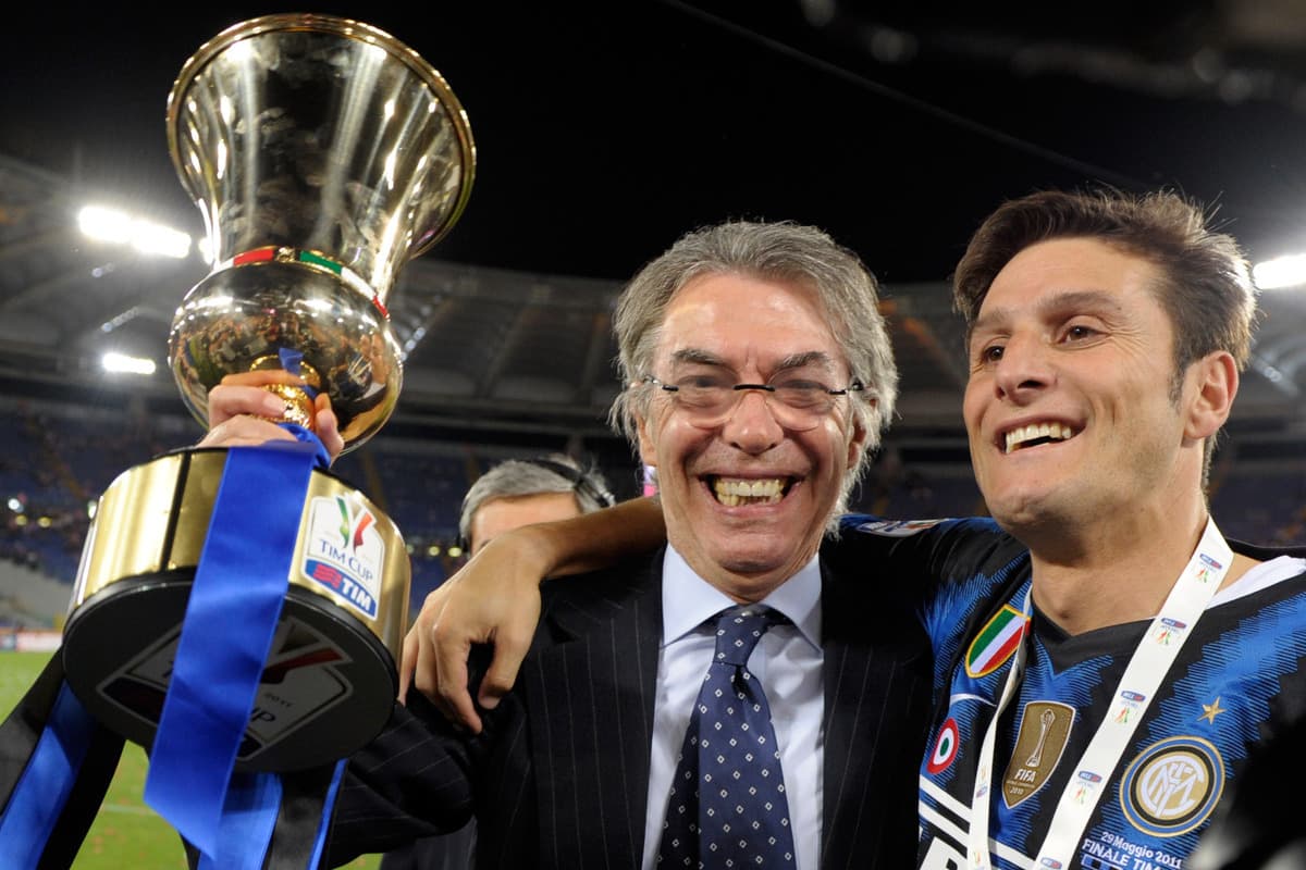 Moratti: ‘Inter never helped by referees, ridiculous compared to Calciopoli’
