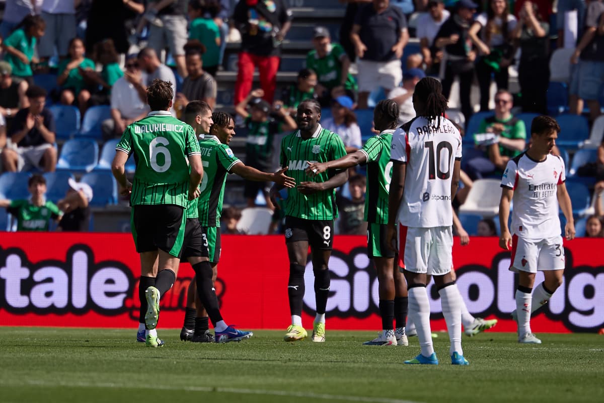 Serie A | Sassuolo 2-0 Milan: Tomori sees red as Rossoneri collapse