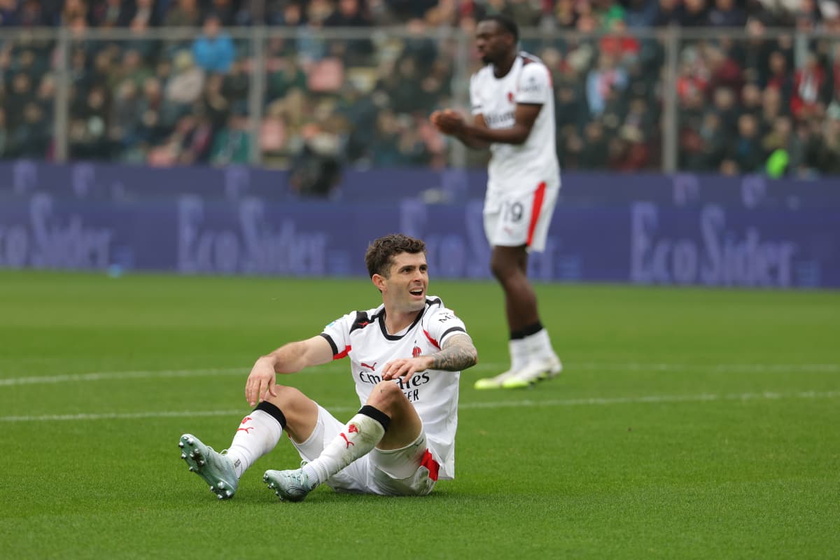 Pulisic ruled out of Milan vs. Atalanta: Last chance for Leao