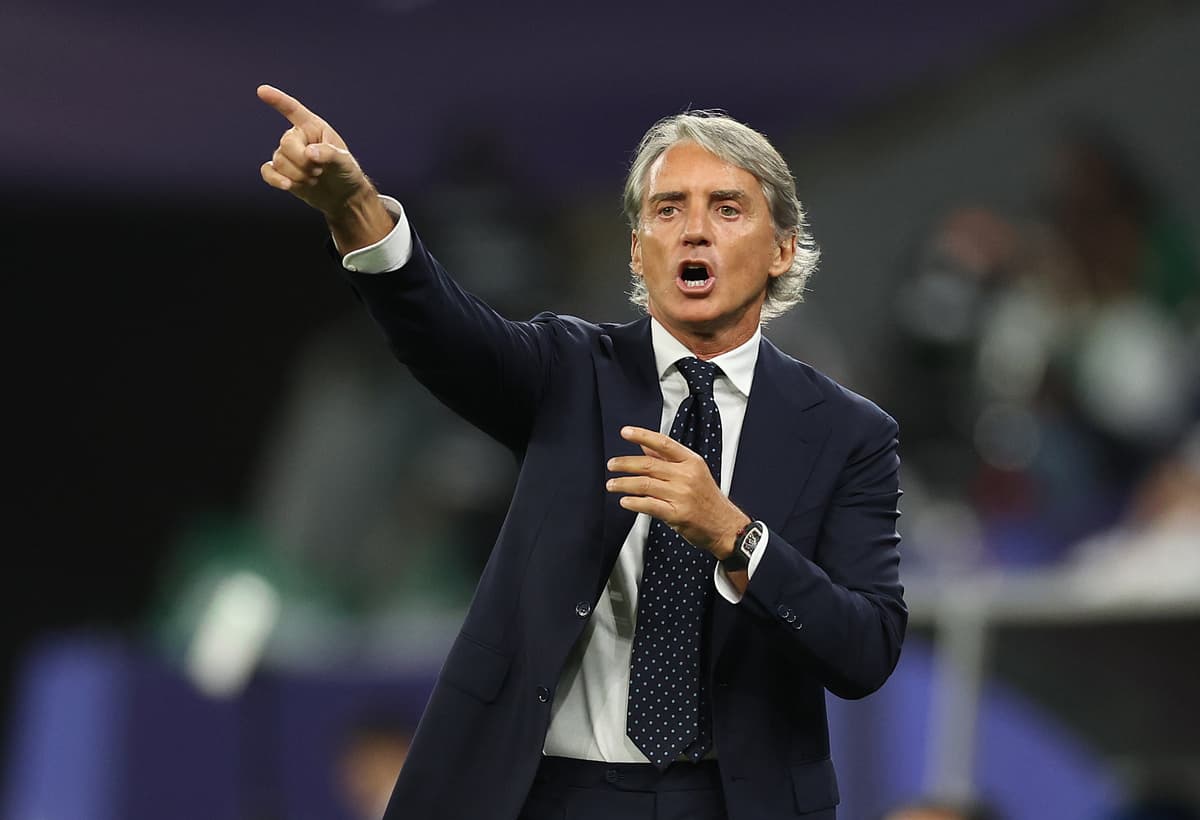 Mancini returns to Coverciano but refuses to discuss Italy national team links