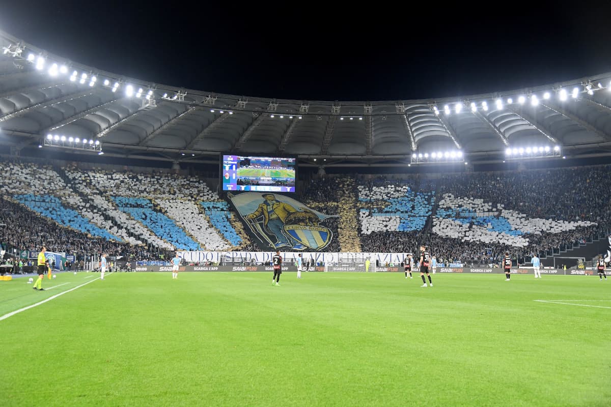 Lazio & Inter fans stage organised boycott of Serie A clash
