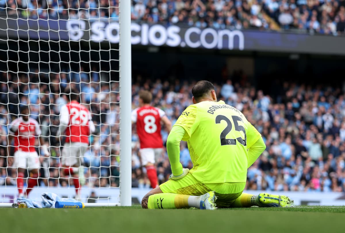 Video: Old Donnarumma fault is costly in Manchester City 1-1 Arsenal howler