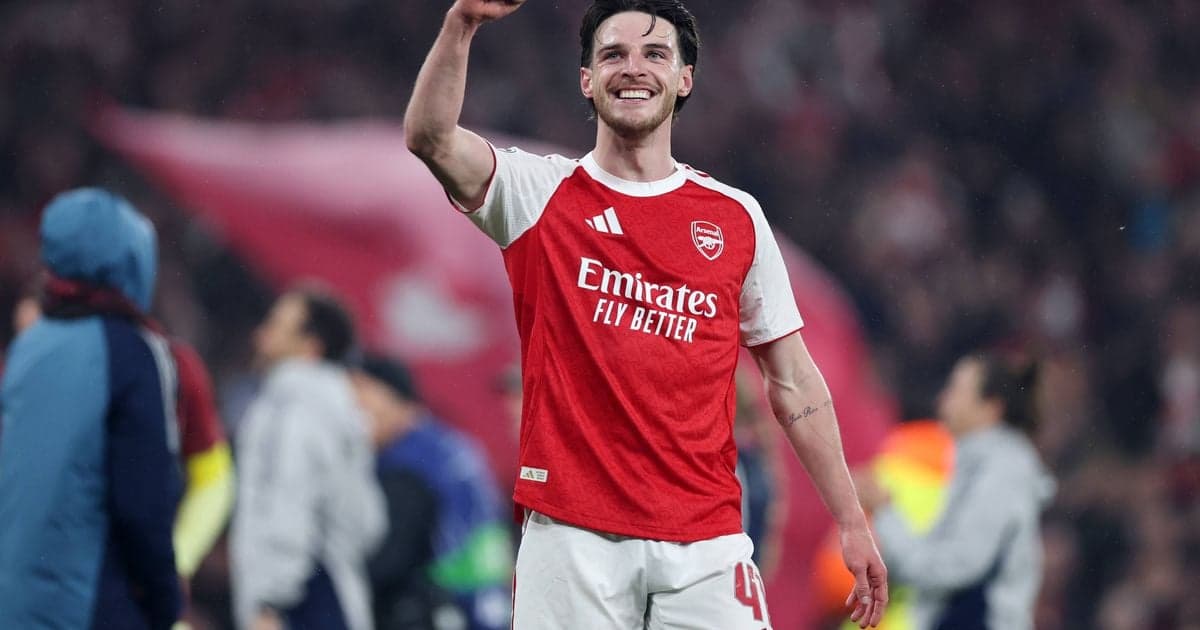 Rice rallies 200,000 Arsenal fans to Budapest as Gunners reach first Champions League final in 20 years